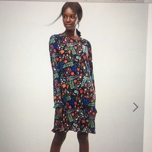 ASOS Yas Long-Sleeve Floral Dress